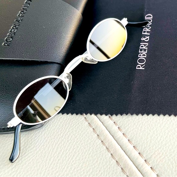 NWOT! 
Roberi & Fraud 
WHITE DORIS 
Sunglasses | Eyeglasses | Eyewear - Picture 1 of 17